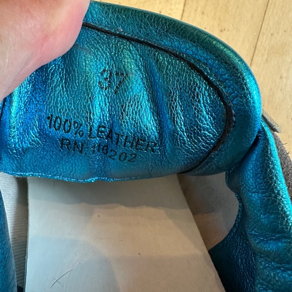 ZADIG & VOLTAIRE PARIS multi media reptile design sneaker, 37/6 - Picture 3 of 10